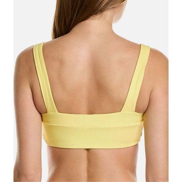 New. L*SPACE yellow bikini top. Small. Retails $99 - Picture 5 of 11